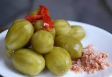 Cóc non ngâm chua ngọt Cóc non ngâm chua ngọt