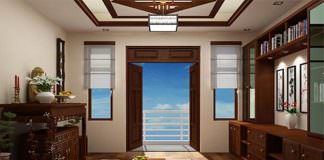 Phong thủy nhà ở: Kiêng đặt giường ngủ ngay phía sau bàn thờ