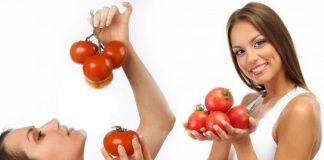 làm đẹp với cà chua 