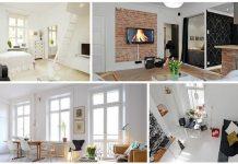 Những phòng khách nhỏ màu trắng đẹp mê hồn