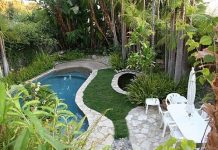 Bố trí dòng nước trong vườn giúp tiền tài, may mắn chảy vào nhà