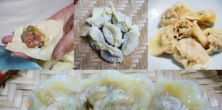 Trời lạnh làm sủi cảo hấp nhân tôm 