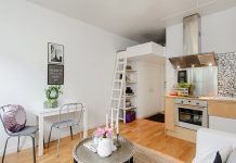 Khéo bài trí căn hộ 18m2 vẫn thoải mái tiện nghi