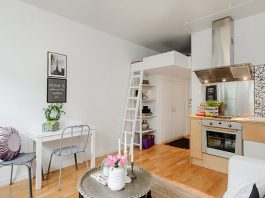 Khéo bài trí căn hộ 18m2 vẫn thoải mái tiện nghi