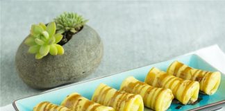 Bánh rán cuộn chuối - món ăn vặt cho những ngày đầu thu