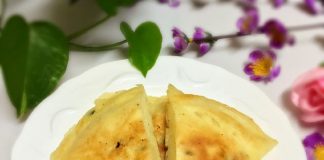 Bánh rán hành trứng giản đơn mà vẫn ngon