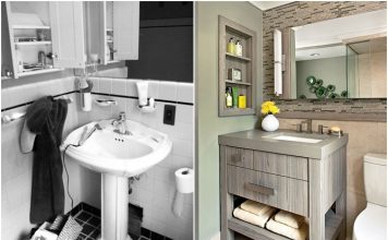 Ngắm nhìn “dung nhan” những căn phòng tắm trước và sau khi cải tạo