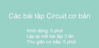 Tổng hợp các bài tập giảm cân tại nhà