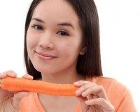 Nhuộm tóc màu đỏ với cà rốt đơn giản