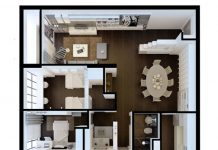 Thiết kế căn hộ chung cư 3 phòng ngủ cho gia đình trẻ ở Hà Nội 1