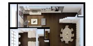 Thiết kế căn hộ chung cư 3 phòng ngủ cho gia đình trẻ ở Hà Nội 1