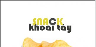 Làm snack khoai tây đơn giản không ngờ 