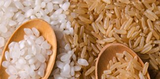 Eo thon, dáng ngọc với một đĩa cơm gạo nâu