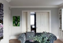 Sơn phòng khách màu xám, tại sao không?