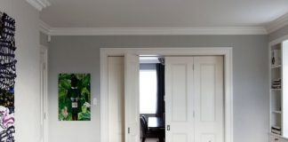 Sơn phòng khách màu xám, tại sao không?