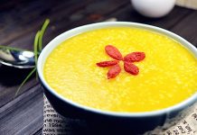 Cháo bí ngô hạt kê – món ngon chữa bách bệnh Cháo bí ngô hạt kê - món ngon chữa bách bệnh