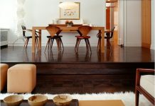 Những ý tưởng thiết kế hay cho sàn nhà gỗ tối