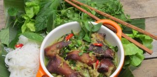 Chân giò nấu giả cầy