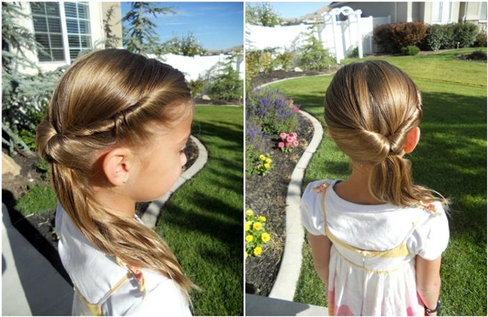 10 kiểu tóc đơn giản làm điệu cho bé gái