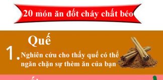 20 món ăn giúp bạn đốt cháy chất béo - 1