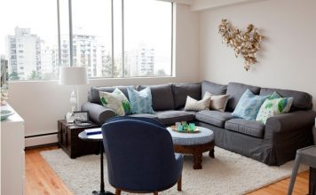 Đẹp mà tiện với thiết kế đơn giản cho căn hộ hơn 40m2