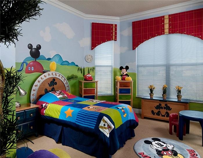 Trang hoàng cho phòng bé theo phong cách Disney