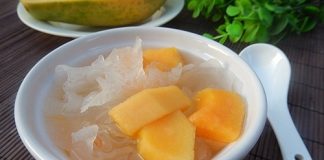 Giải nhiệt mùa hè với súp nấm đu đủ thanh mát 1