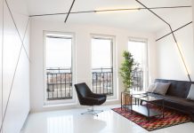 Thiết kế nhà đẹp mà không cầu kì với 2 màu trắng – đen 1