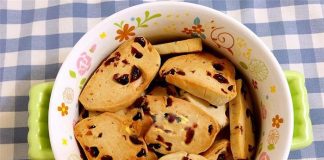 Hướng dẫn cách làm bánh quy nam việt quất