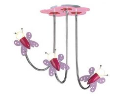 15 mẫu đèn treo độc đáo dành cho phòng ngủ bé gái