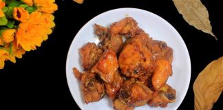 Gà ram gừng đậm đà đưa cơm