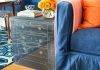 Sống động góc nhà với bàn phấn khối lập phương