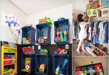 Khéo tận dụng thùng nhựa cho phòng bé thêm xinh Khéo léo tận dụng thùng nhựa decor phòng của bé