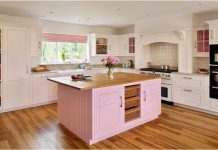 Sắc hồng mang vẻ đẹp mới lạ đến căn bếp nhà bạn Trang trí bếp màu hồng, bạn đã nghĩ tới chưa?