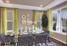 Sử dụng hoa văn trang trí trong thiết kế phòng ăn Sử dụng hoa văn trang trí trong thiết kế phòng ăn