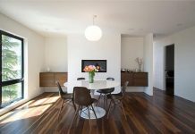 15 ý tưởng phòng ăn tối với bàn màu trắng