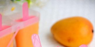 Kem xoài mát lạnh ngon ngon