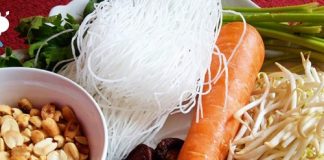 cách làm miến trộn chay cho rằm tháng 7 - 1