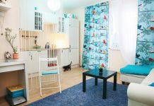 Không gian sinh hoạt chung 21m2 tràn đầy sức sống cho cả gia đình 