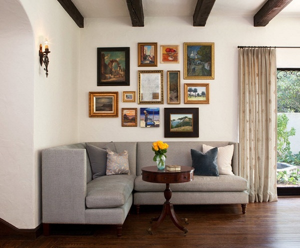 Khéo chọn sofa góc cho phòng khách thêm thoải mái