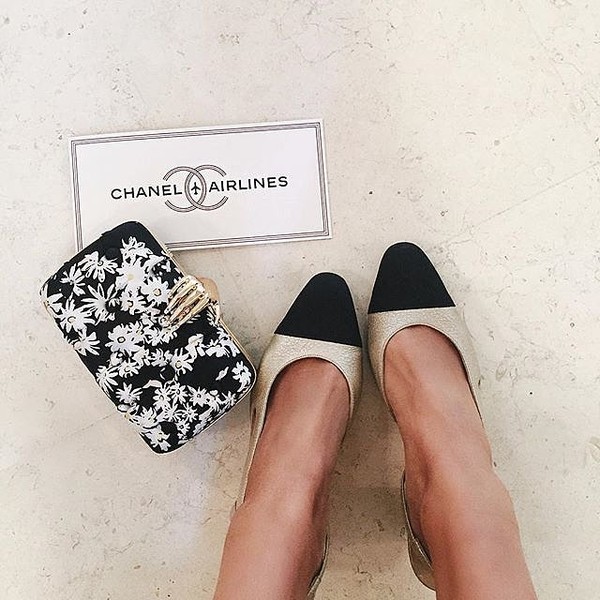 Chanel two-toned