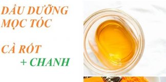 Tự làm dầu dưỡng mọc tóc từ cà rốt và chanh