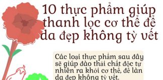 thực phẩm thanh lọc cơ thể 