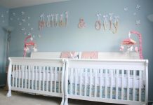 Đẹp mê ly những căn phòng ngủ cho trẻ sinh đôi