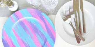 Biến đĩa ăn thành tác phẩm nghệ thuật chỉ với 3 màu vẽ