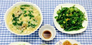 Bữa cơm ngon ngày lạnh