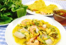 Cách làm bánh xèo bông điên điển Bánh xèo bông điên điển ngon tuyệt cú mèo