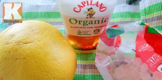 lam keo buoi dua an choi ngay tet - 1