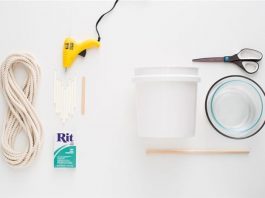 Hướng dẫn làm bát quấn bằng dây thừng cực xinh