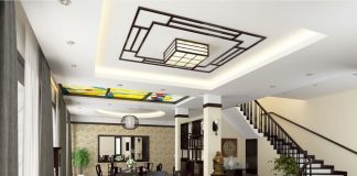 Thiết kế nội thất sang trọng nhà 136m2 chào xuân Bính Thân 